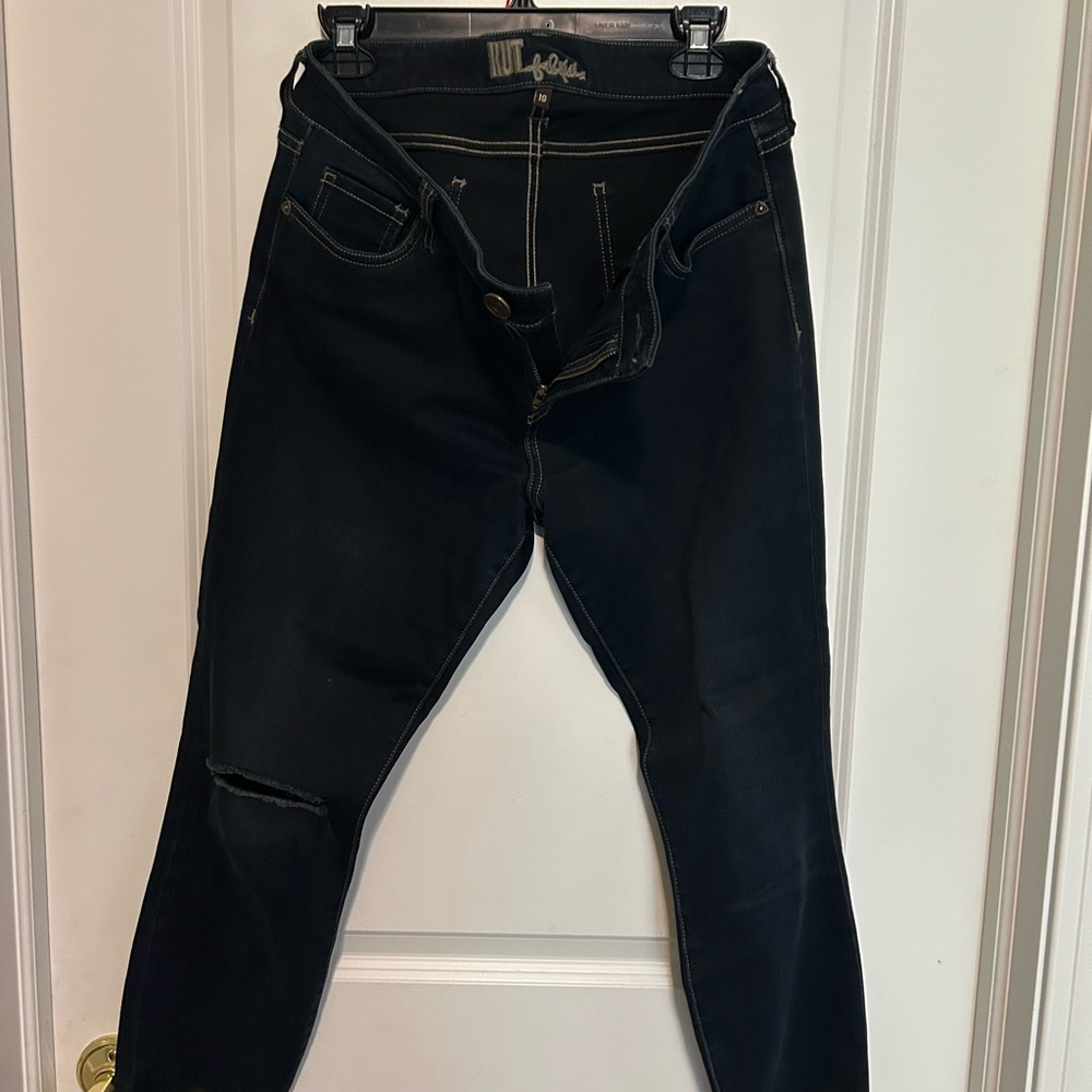 Kut from the Kloth Dark Blue Skinny Jeans